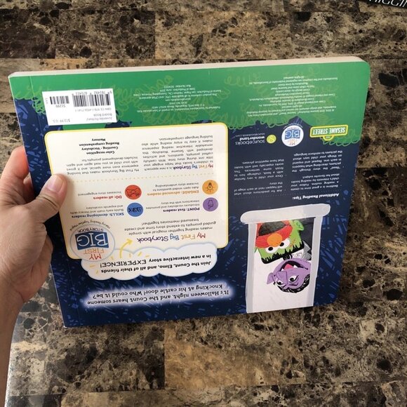 Happy Halloween! 123 Sesame Street Board Book 2014 My First Big Storybook - Picture 6 of 8